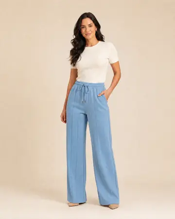 Pantalón Paris Azul bebé